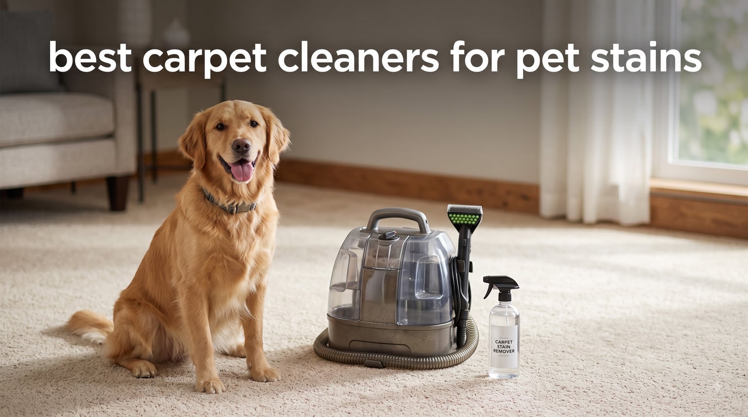 best carpet cleaners for pet stains