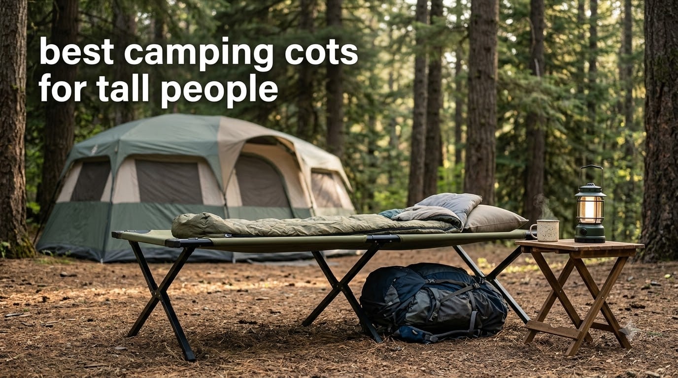 best camping cots for tall people