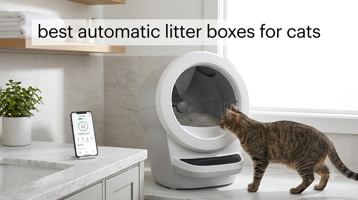 best automatic litter boxes for cats