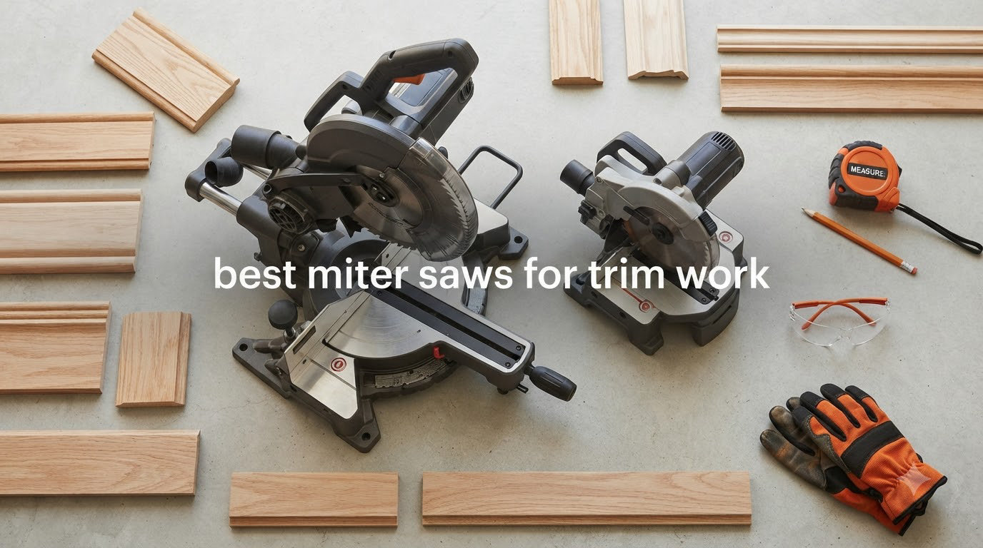 best miter saws for trim work