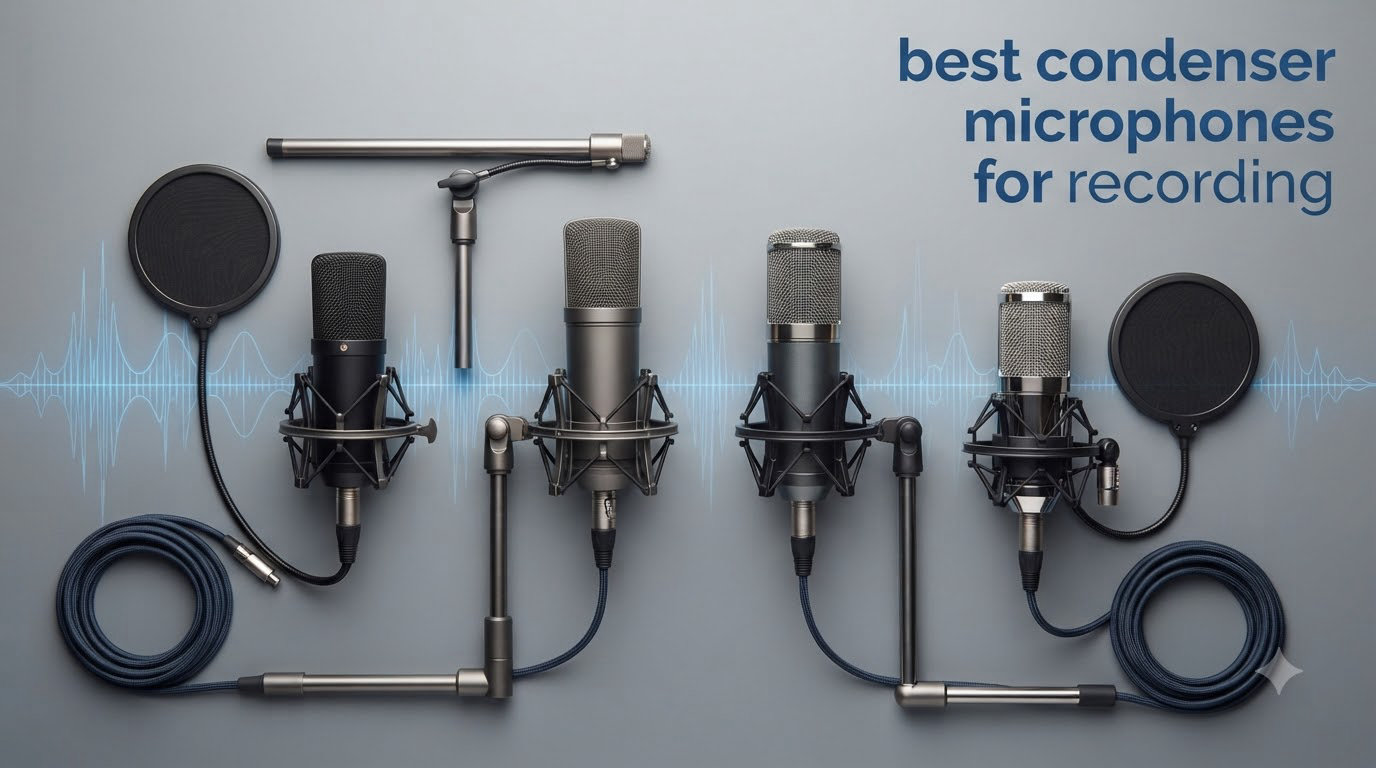 best condenser microphones for recording