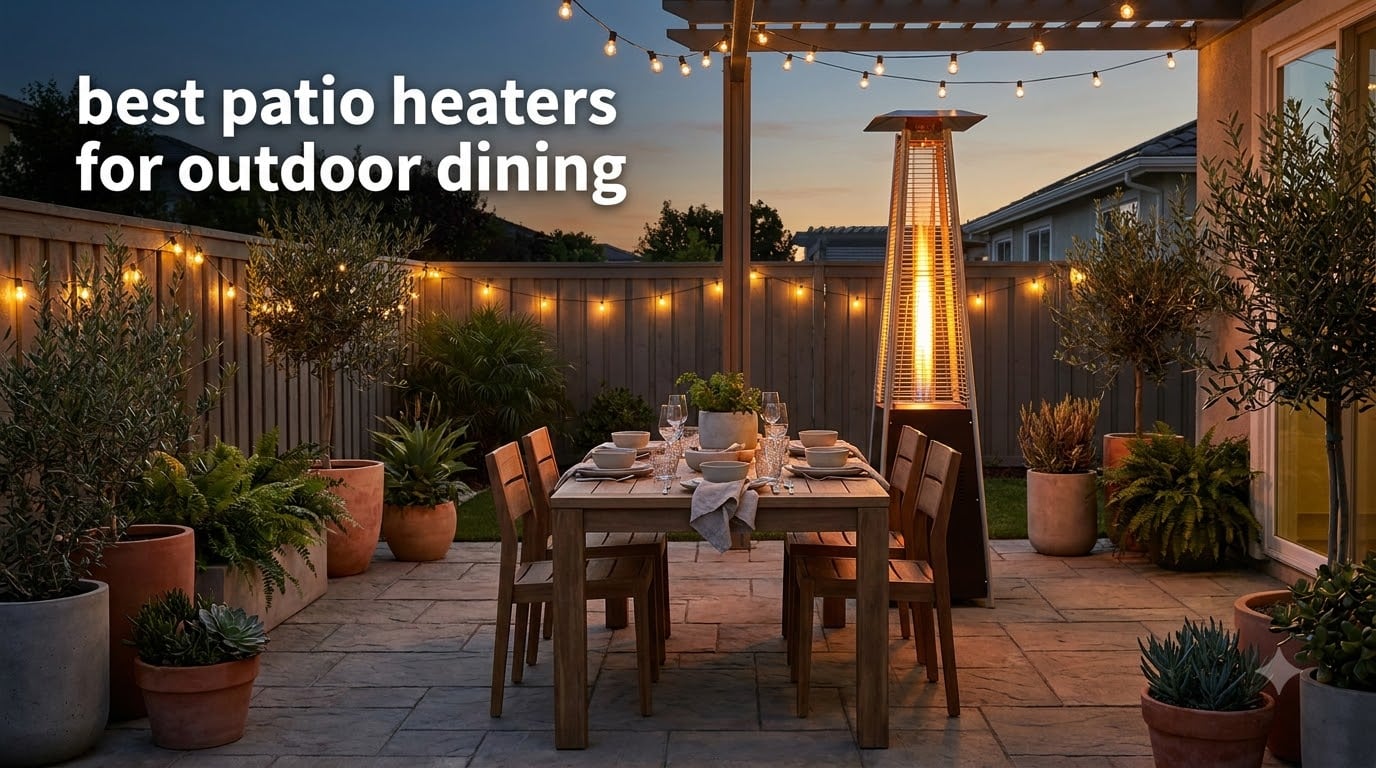 best patio heaters for outdoor dining
