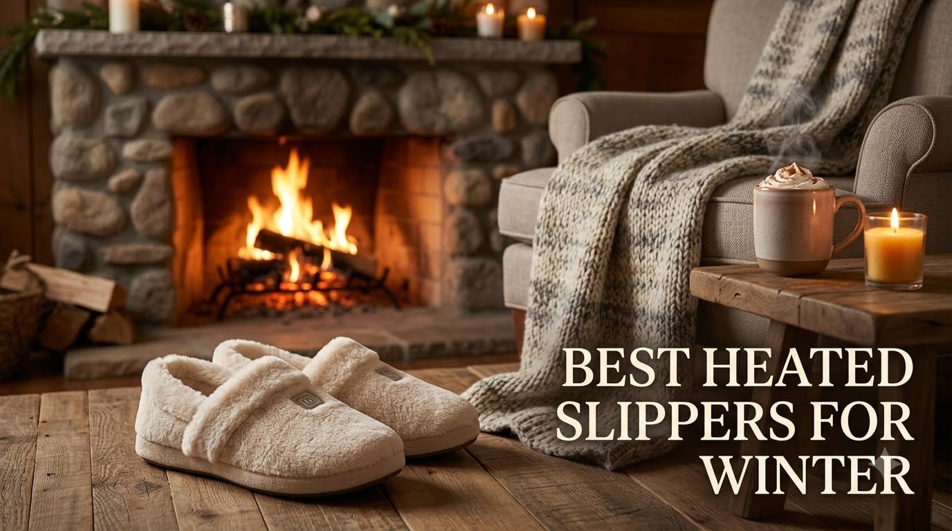best heated slippers for winter