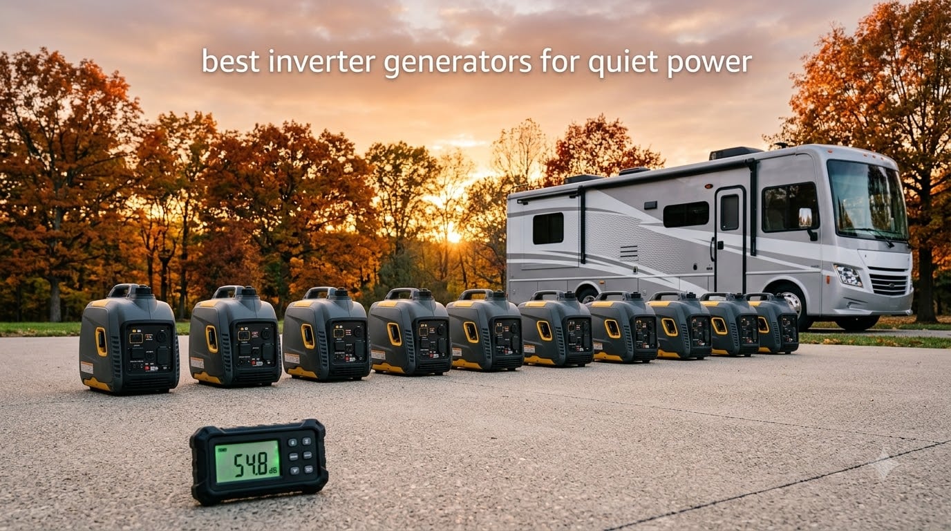 best inverter generators for quiet power