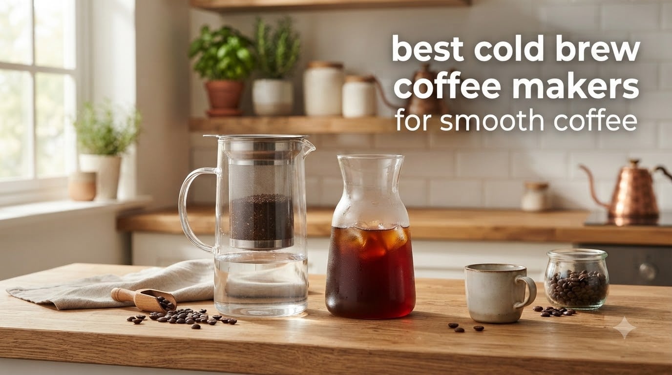 best cold brew coffee makers for smooth coffee