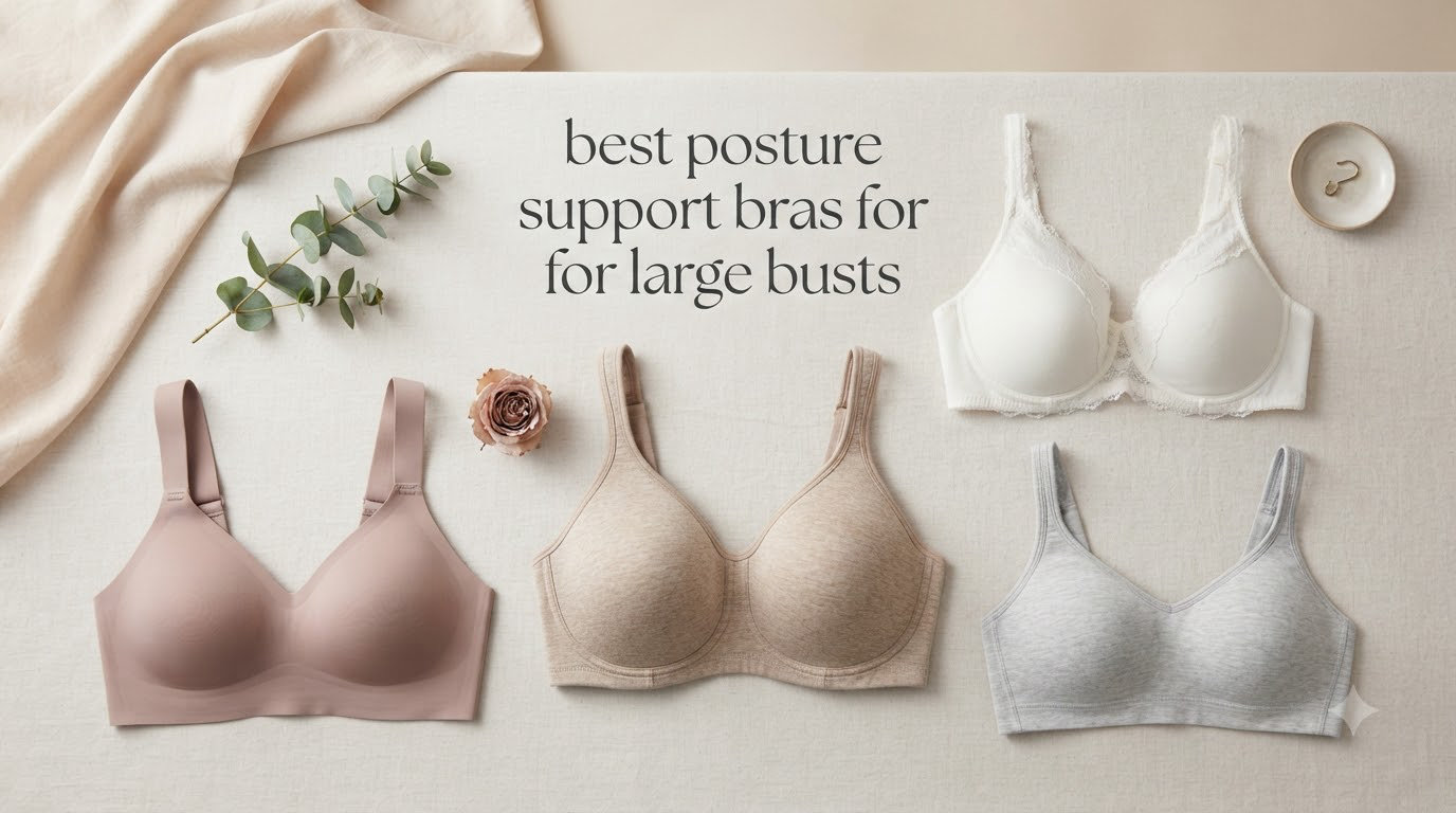 best posture support bras for large busts