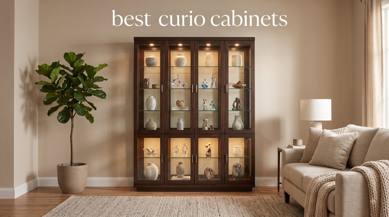 best curio cabinets