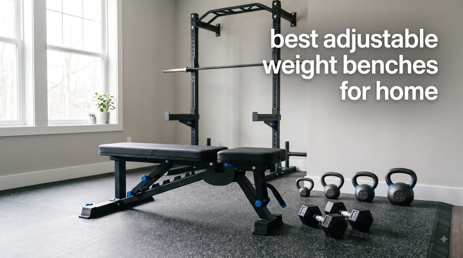 best adjustable weight benches for home