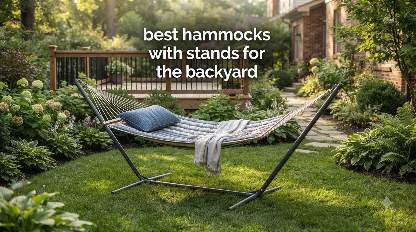 best hammocks with stands for the backyard