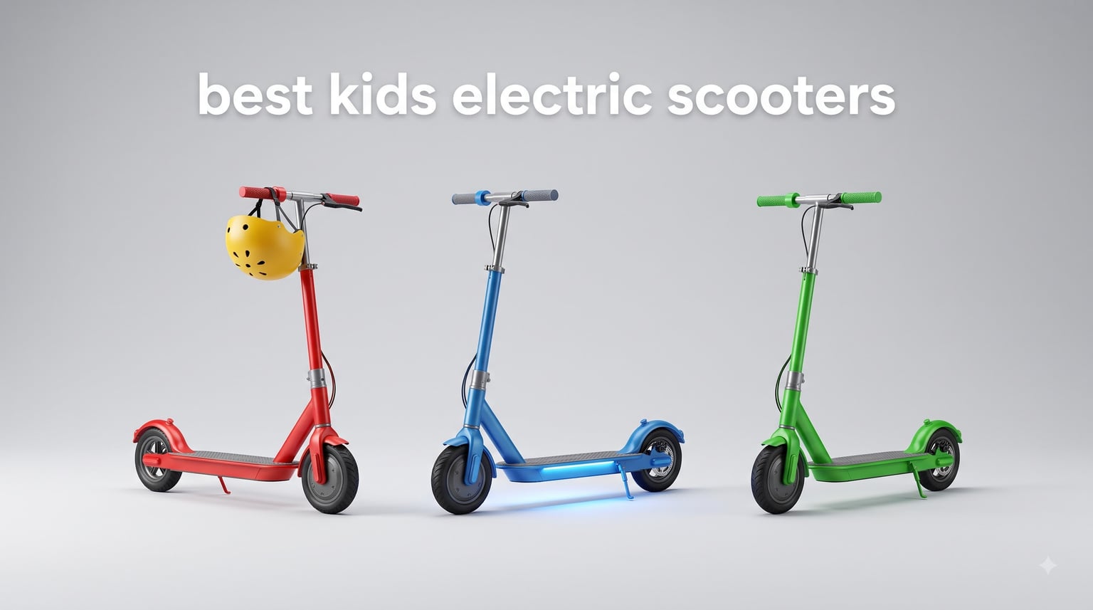 best kids electric scooters