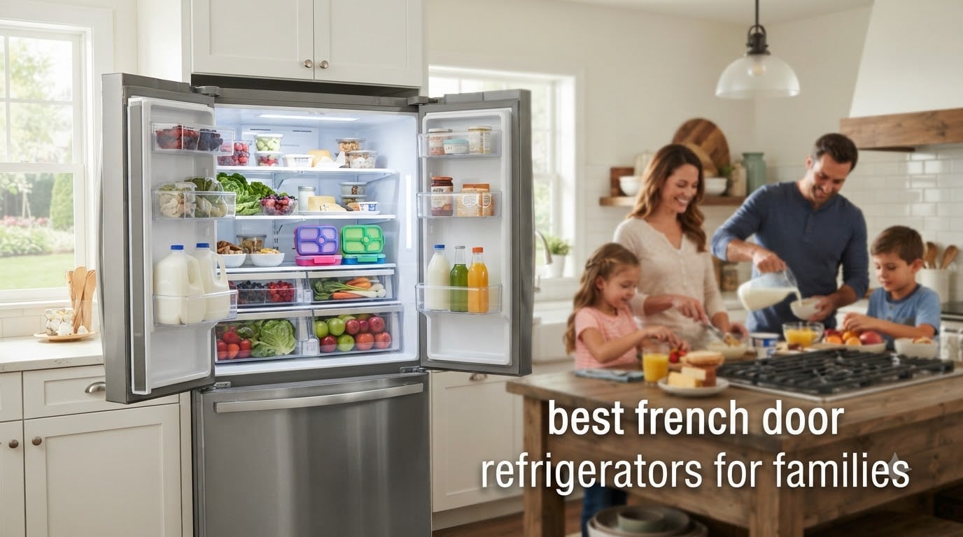 best french door refrigerators for families