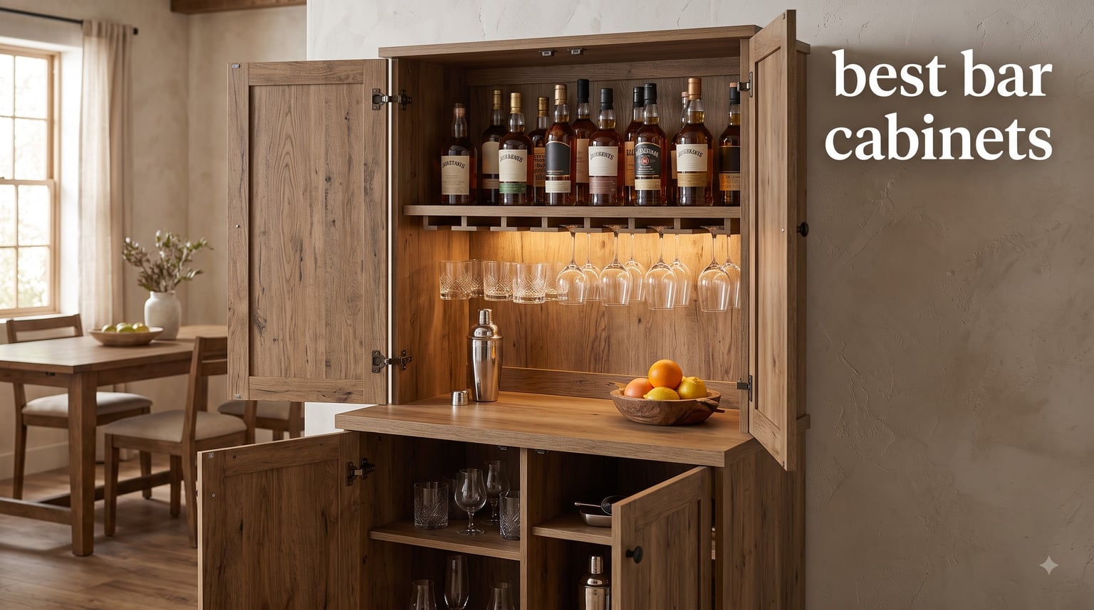 best bar cabinets