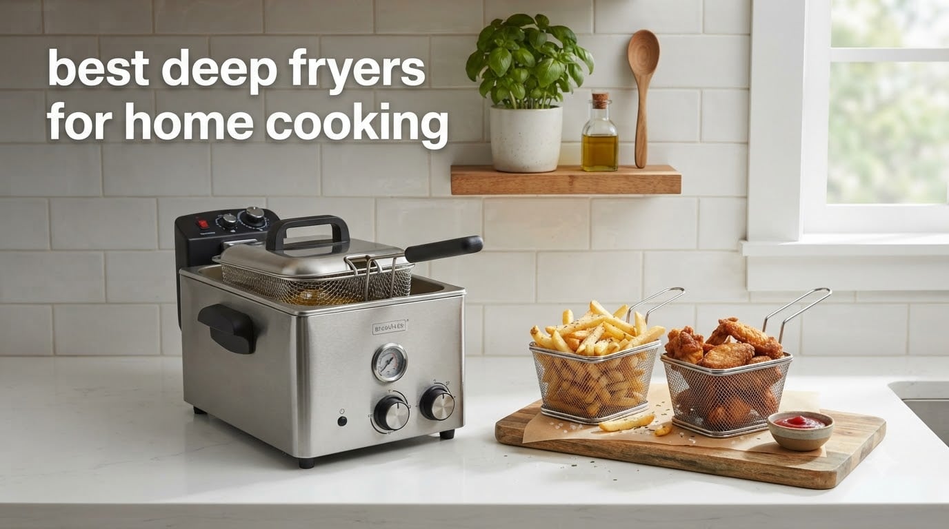 best deep fryers for home cooking