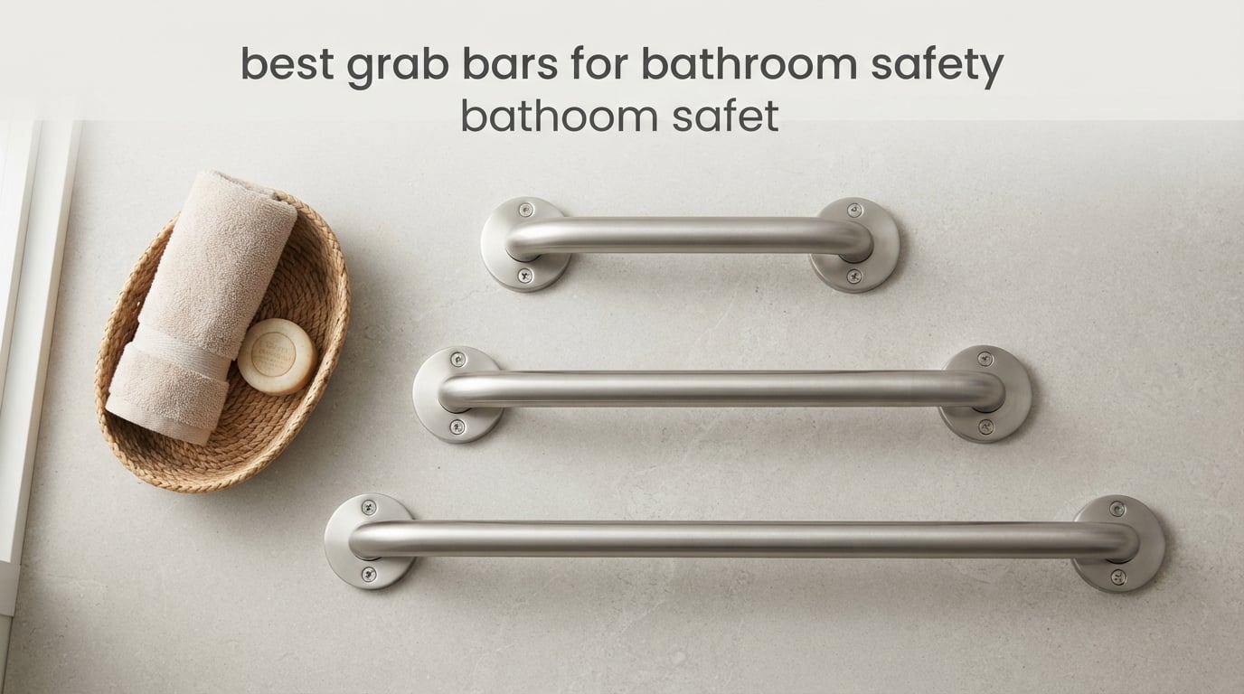 best grab bars for bathroom safety