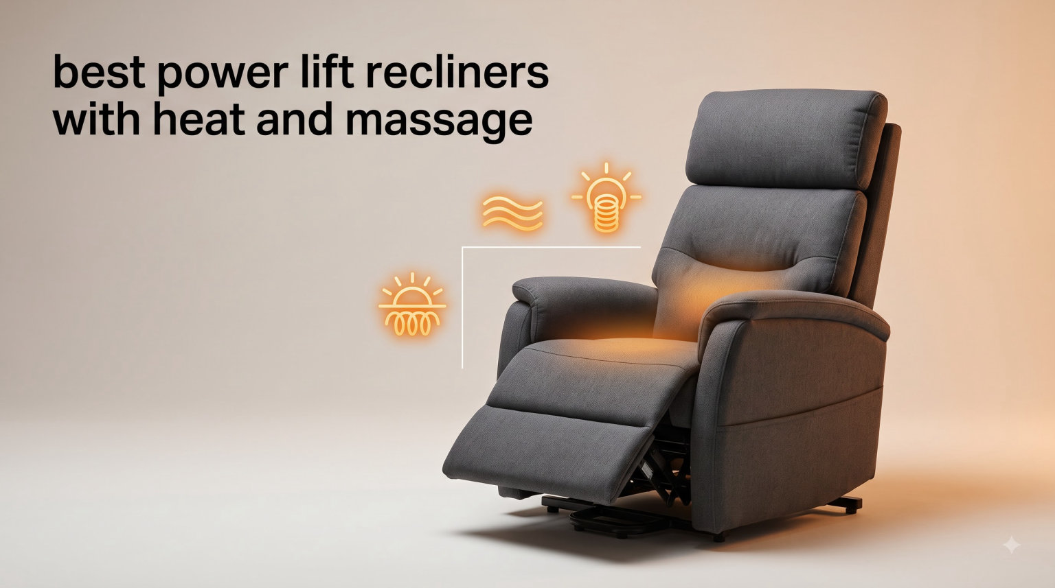 best power lift recliners with heat and massage