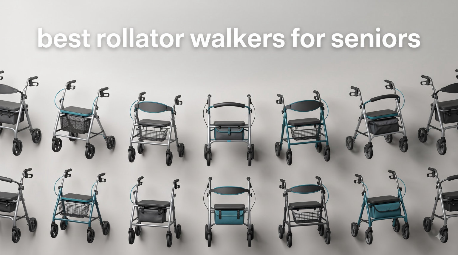 best rollator walkers for seniors