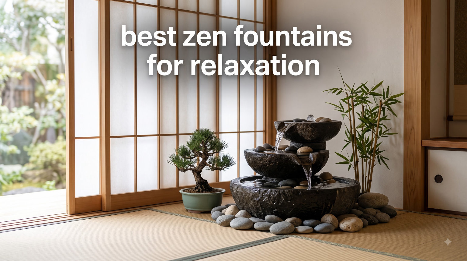 best zen fountains for relaxation