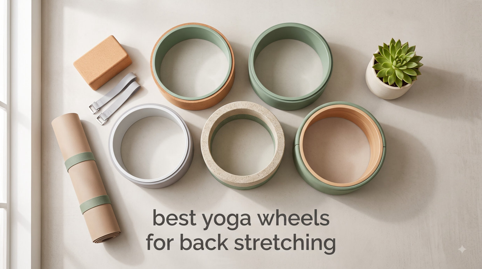 best yoga wheels for back stretching