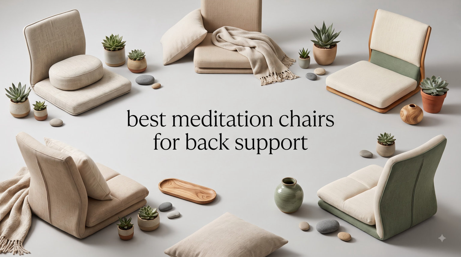best meditation chairs for back support