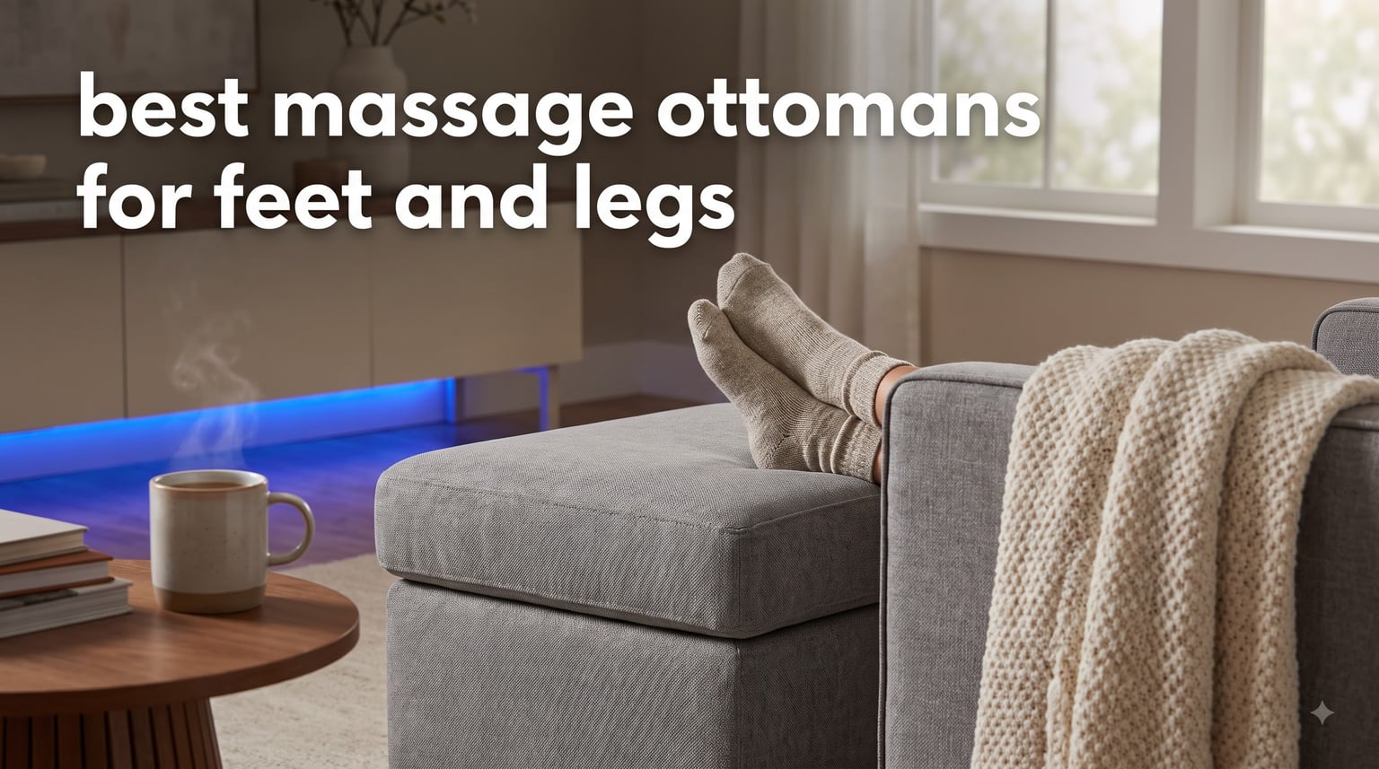 best massage ottomans for feet and legs