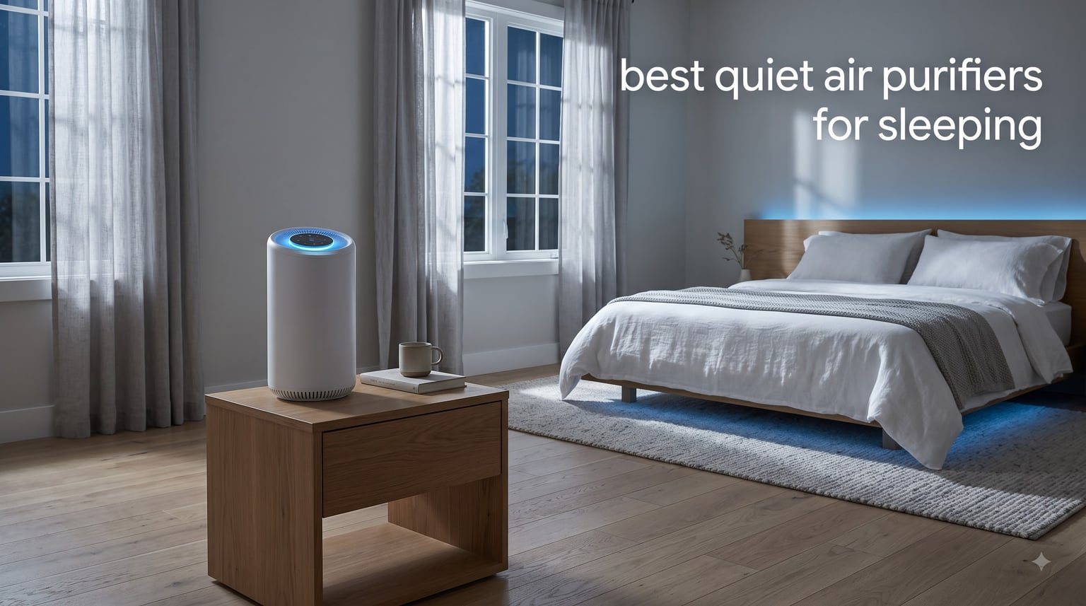 best quiet air purifiers for sleeping