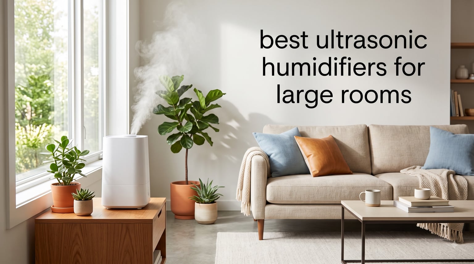 best ultrasonic humidifiers for large rooms