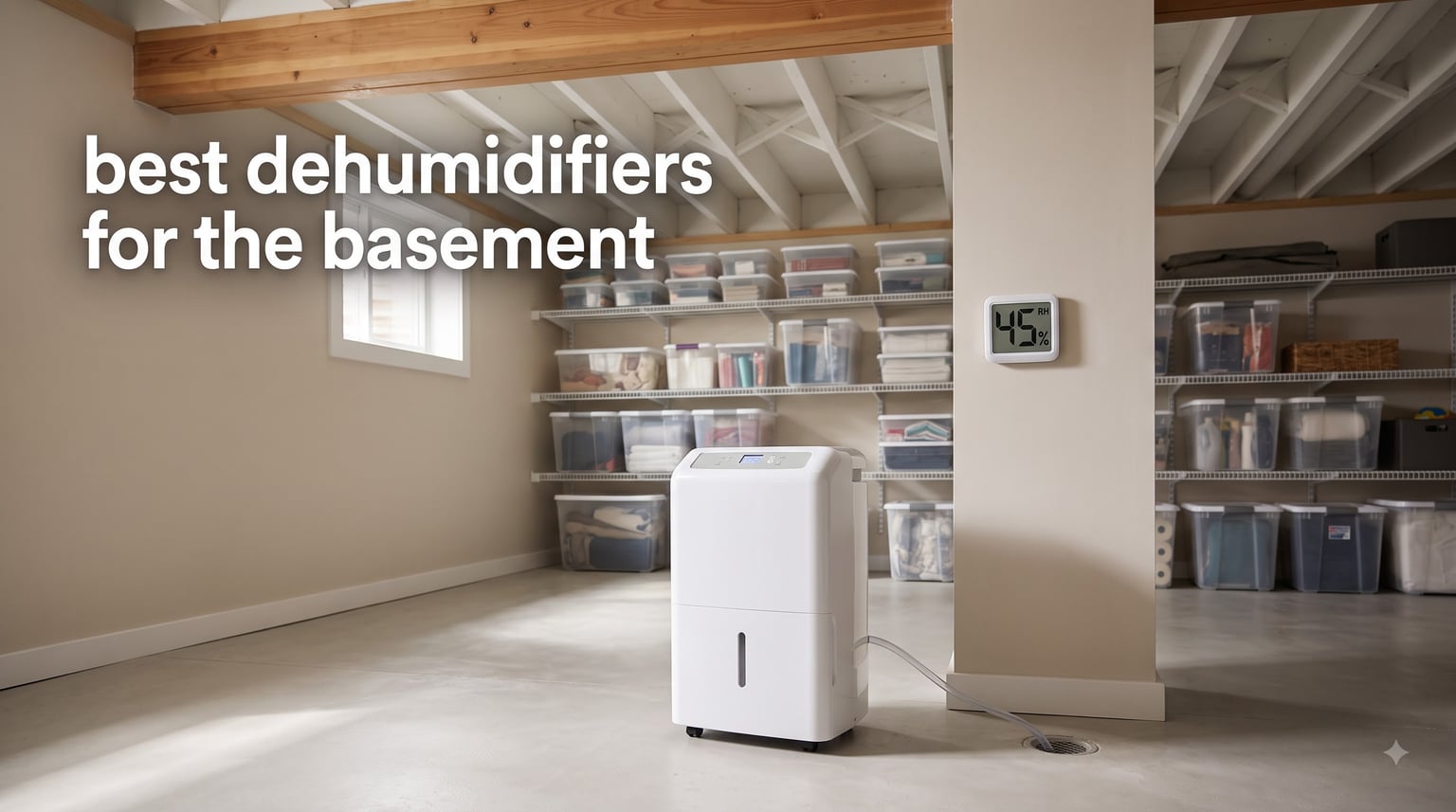 best dehumidifiers for the basement