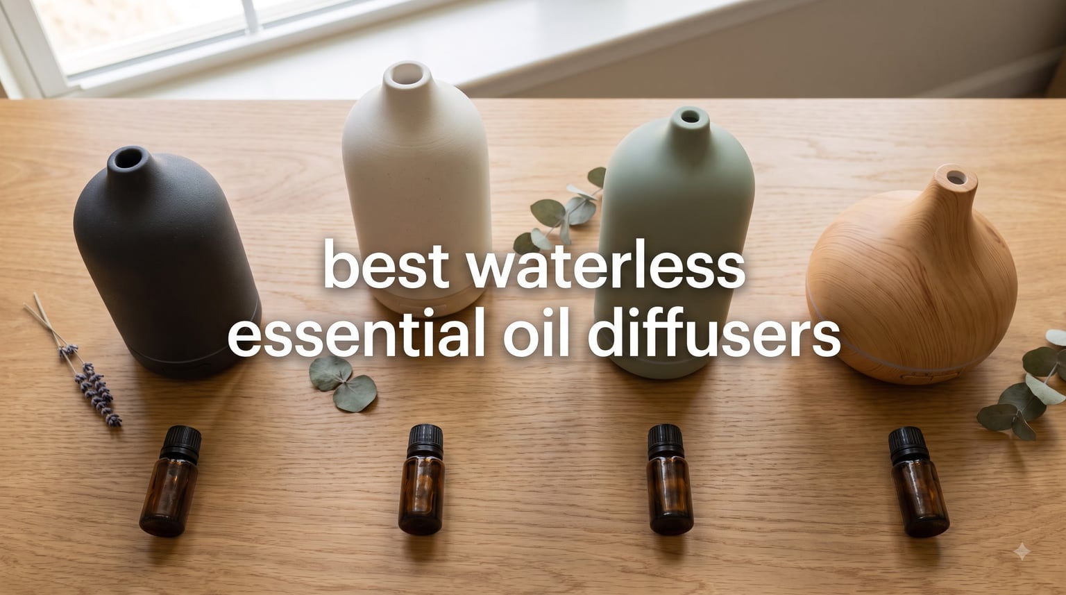 best waterless essential oil diffusers