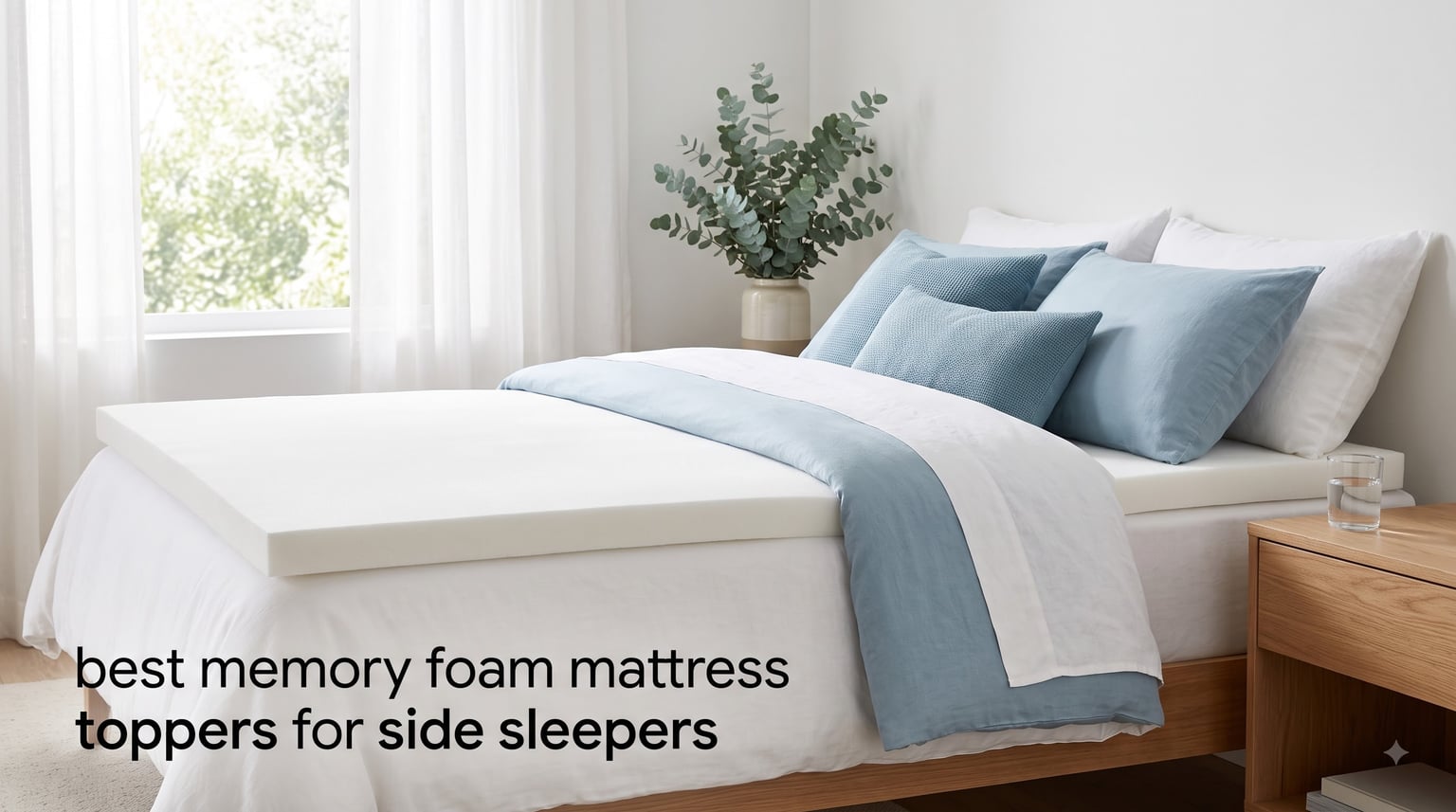 best memory foam mattress toppers for side sleepers