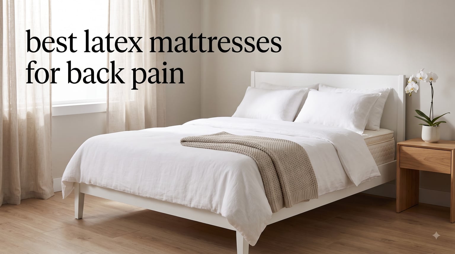 best latex mattresses for back pain