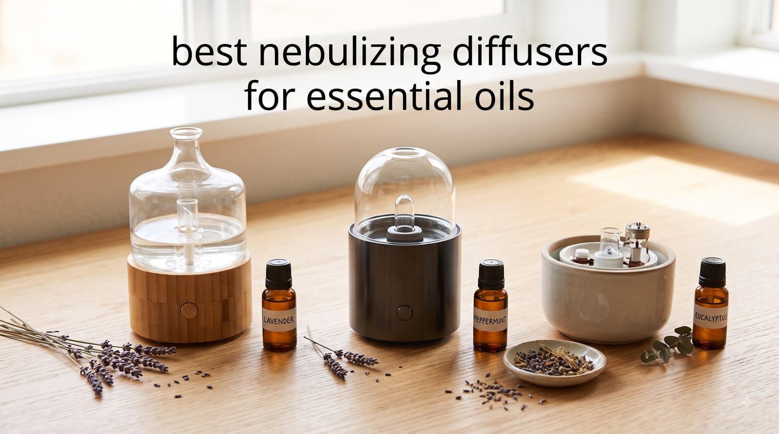 best nebulizing diffusers for essential oils