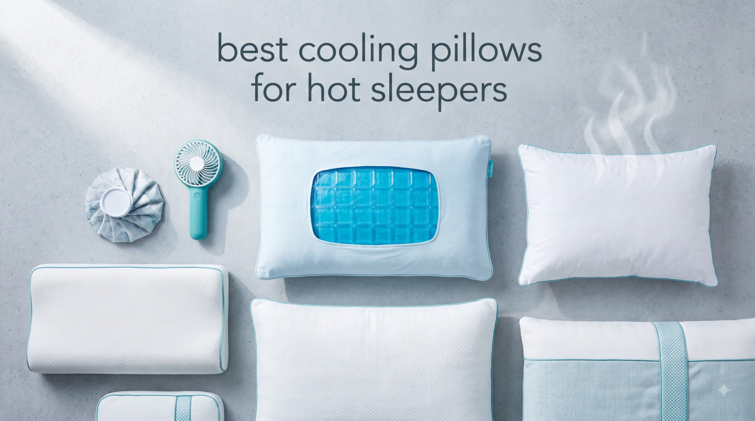 best cooling pillows for hot sleepers