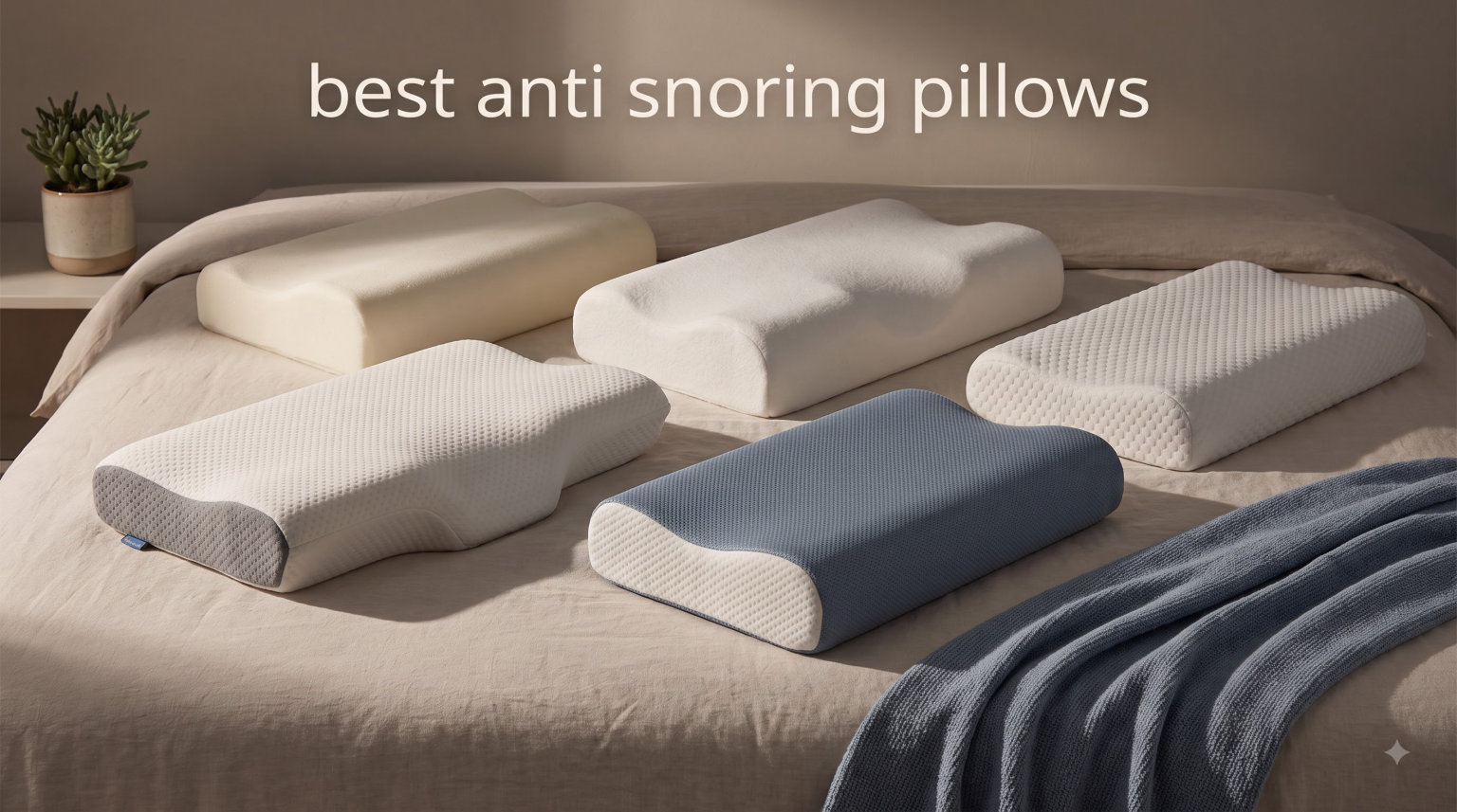 best anti snoring pillows