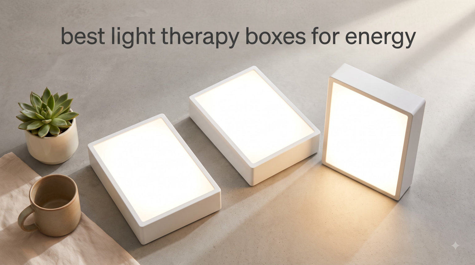 best light therapy boxes for energy