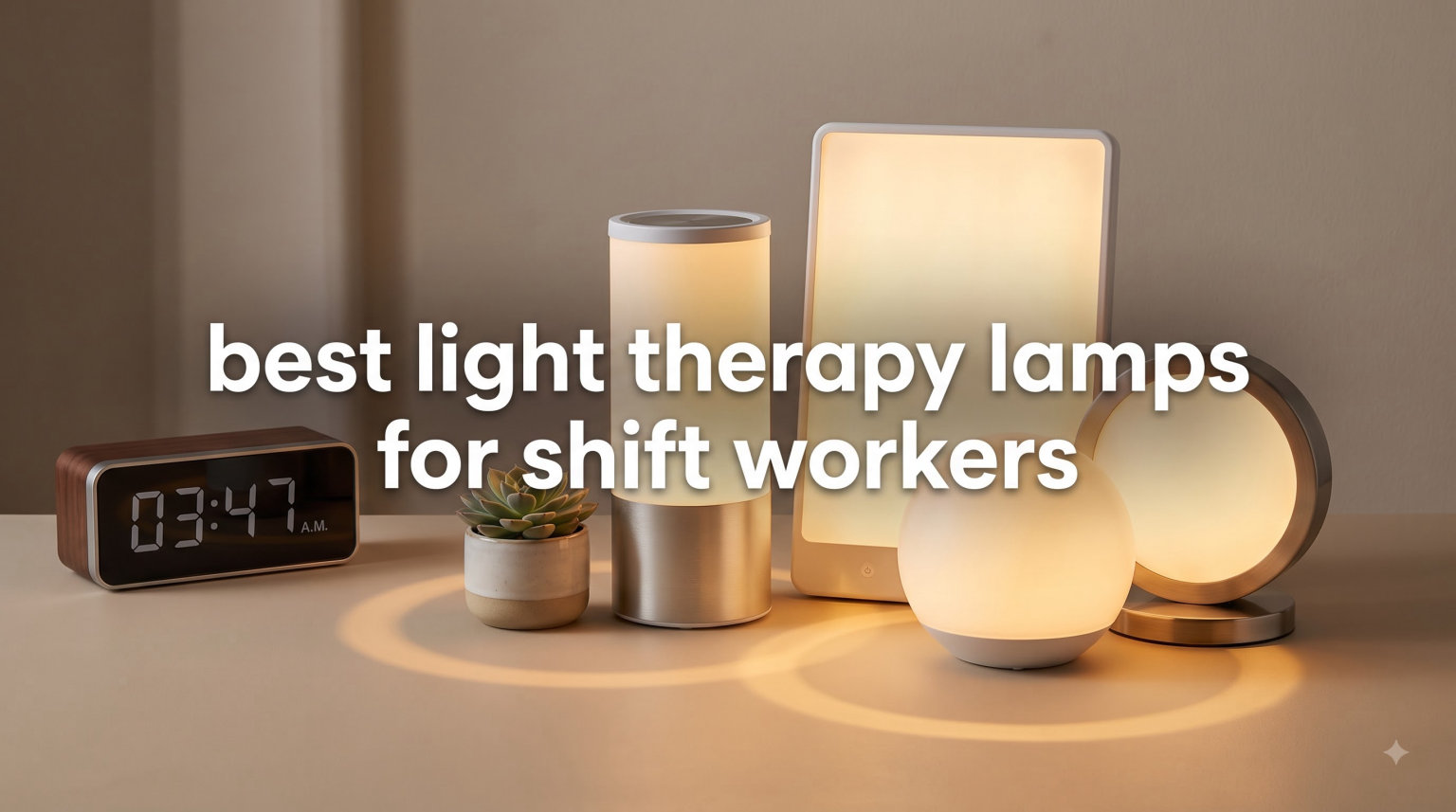 best light therapy lamps for shift workers