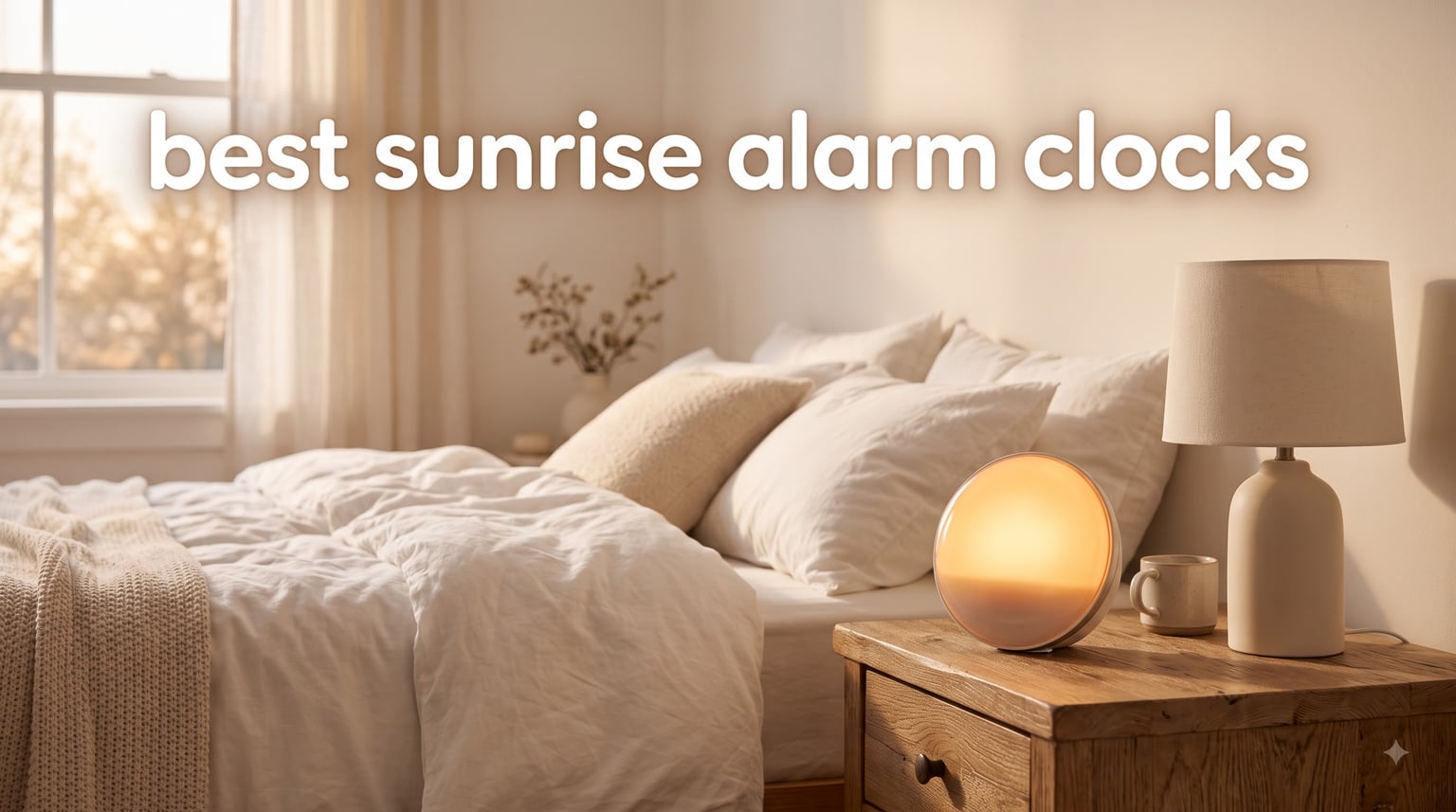 best sunrise alarm clocks