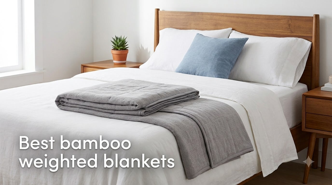 best bamboo weighted blankets