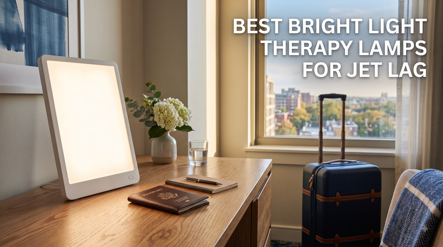 best bright light therapy lamps for jet lag
