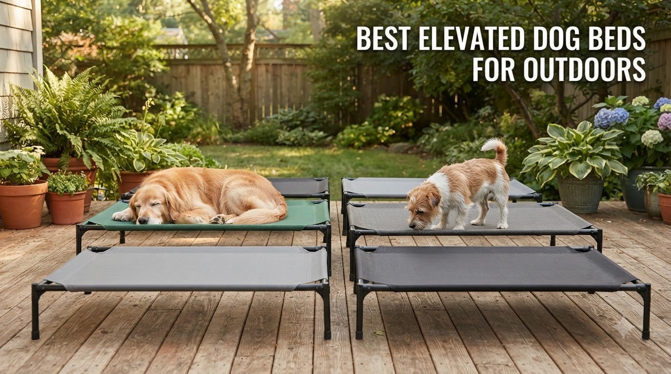best elevated dog beds for outdoors