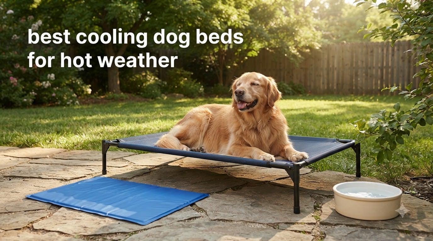 best cooling dog beds for hot weather