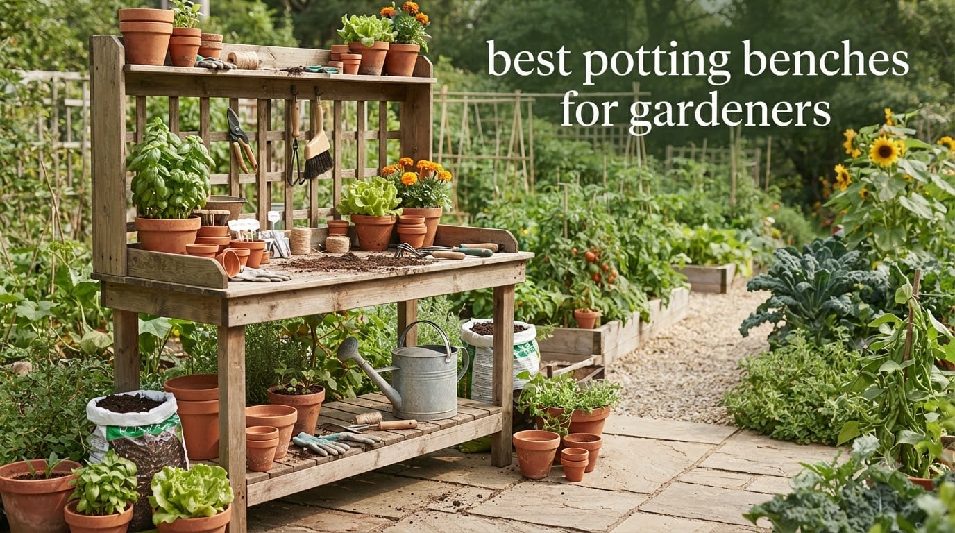 best potting benches for gardeners