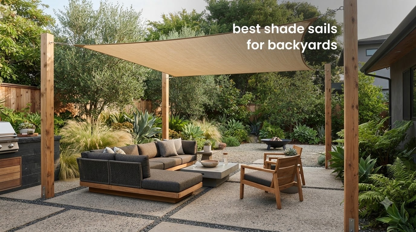 best shade sails for backyards