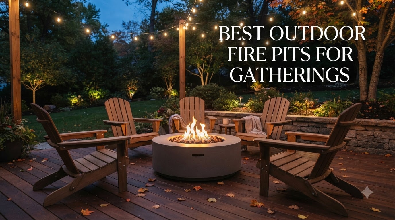 best outdoor fire pits for gatherings