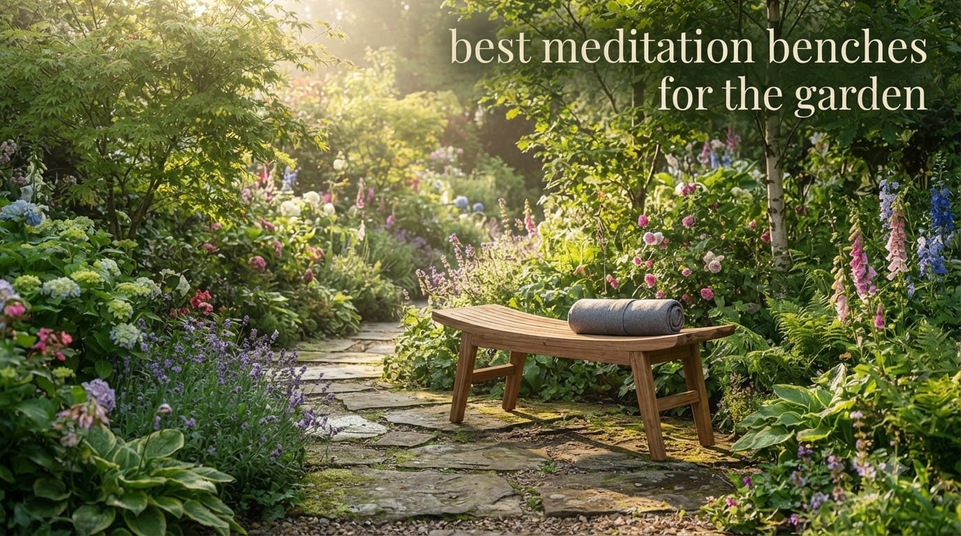 best meditation benches for the garden