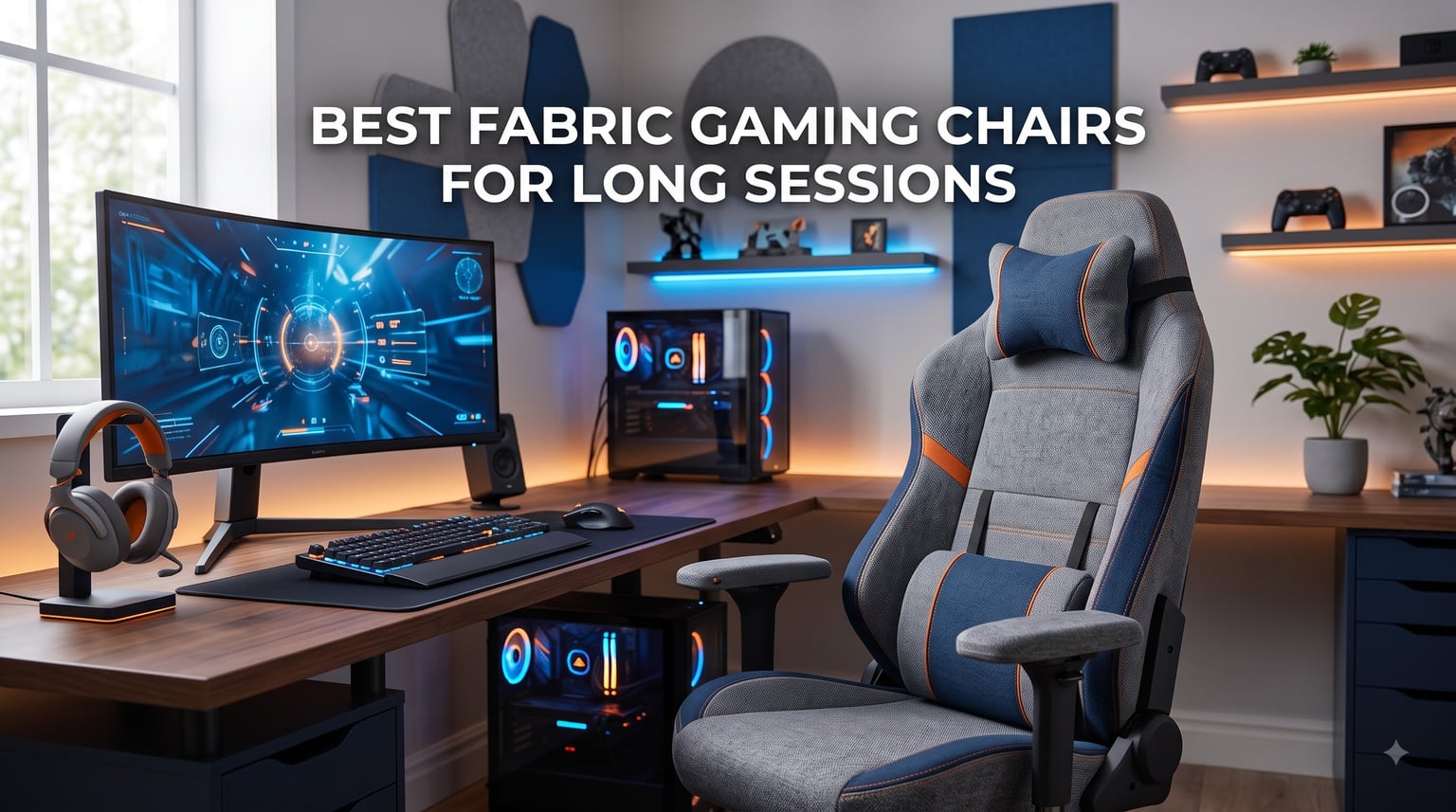 best fabric gaming chairs for long sessions