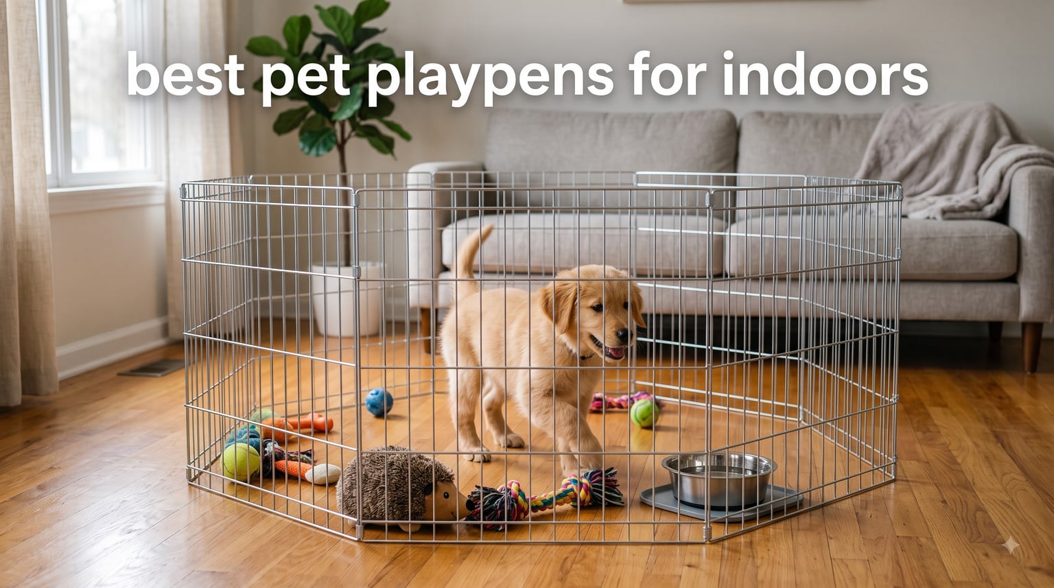 best pet playpens for indoors