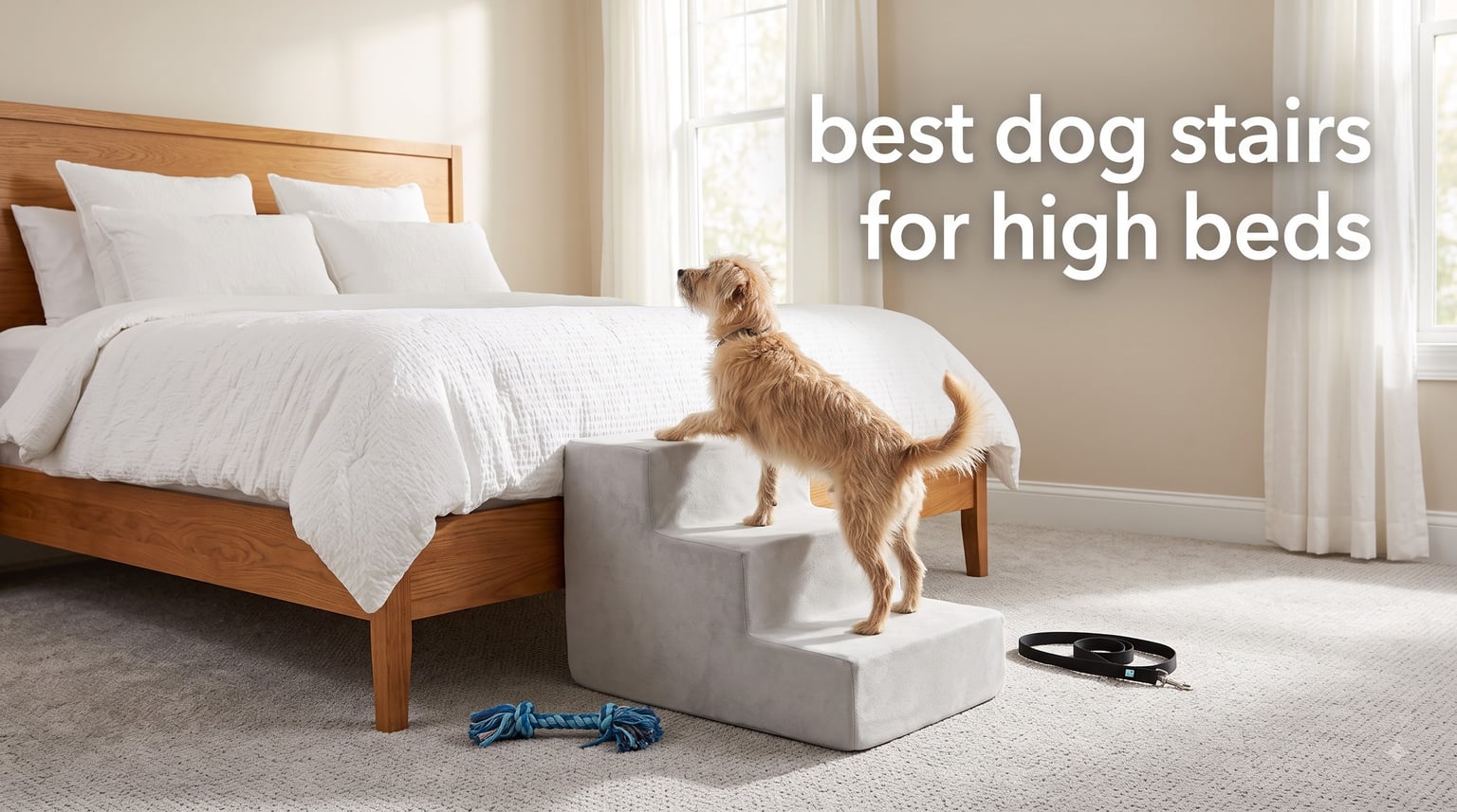 best dog stairs for high beds