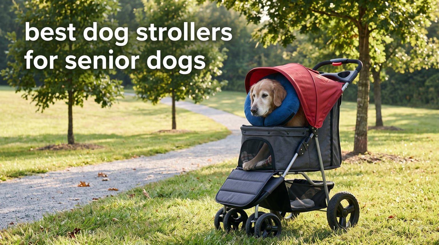 best dog strollers for senior dogs