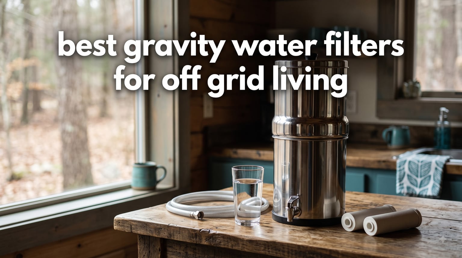 best gravity water filters for off grid living