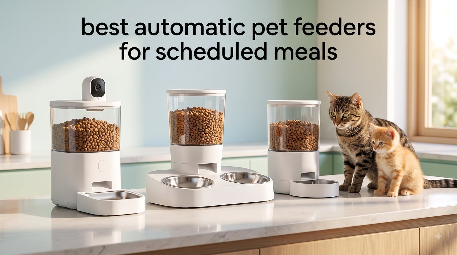 best automatic pet feeders for scheduled meals